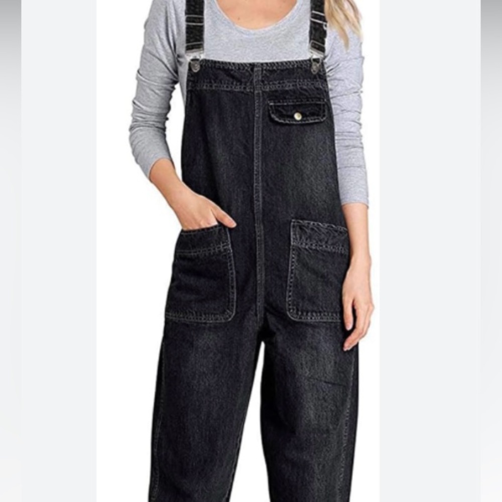 Soojun Black overalls